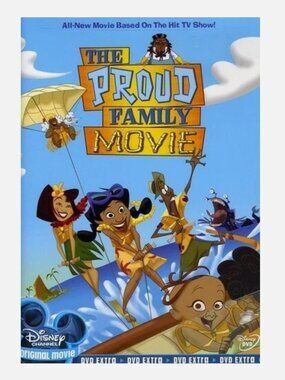 THE PROUD FAMILY MOVIE DVD "DISNEY CHANNEL ORIGINAL"